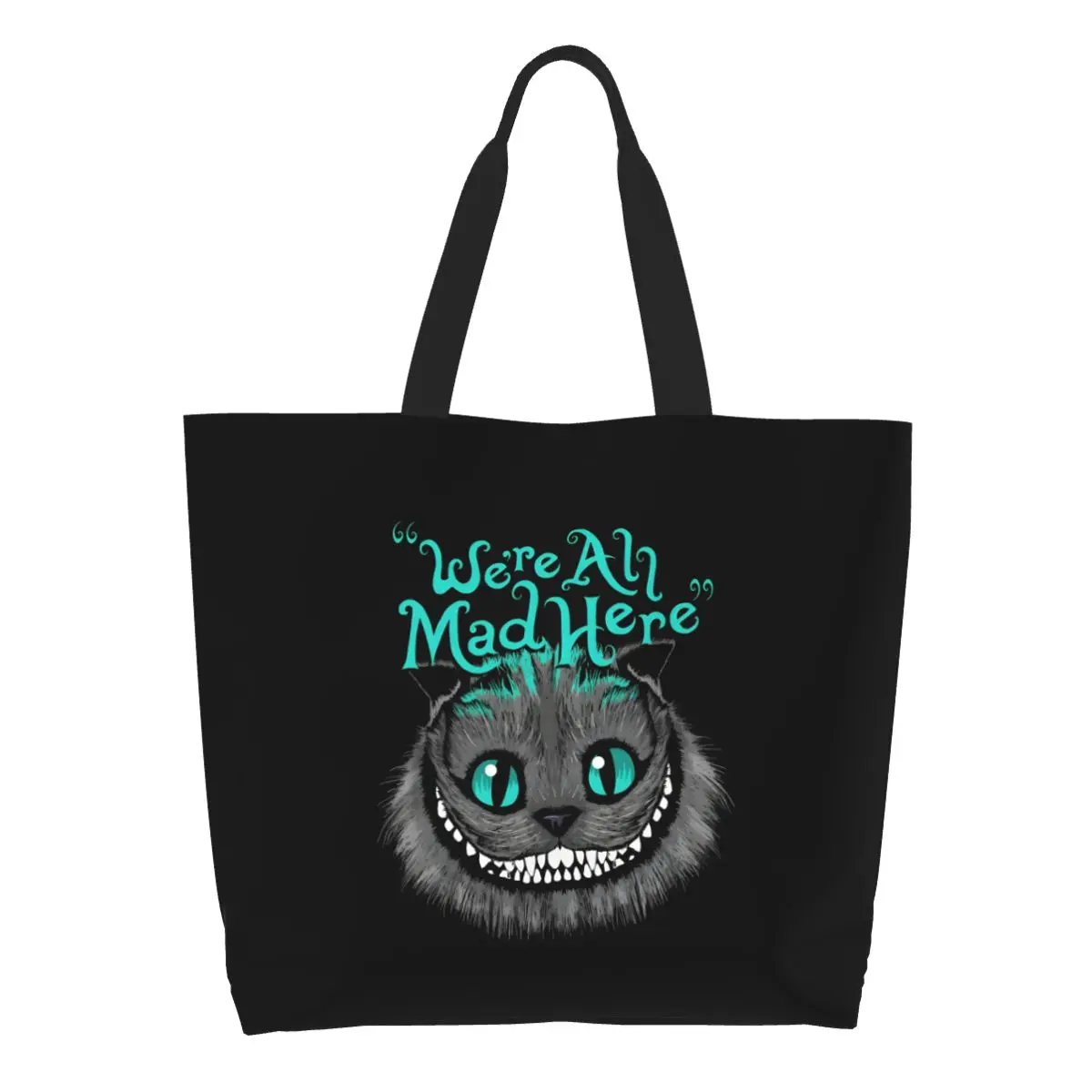 Custom Kawaii Cheshire Cat Shopping Tote Bag Recycling Mysterious And Cute Groceries Canvas Shopper Shoulder Bag
Custom Kawaii Cheshire Cat Shopping Tote Bag Recycling Mysterious And Cute Groceries Canvas Shopper Shoulder Bag