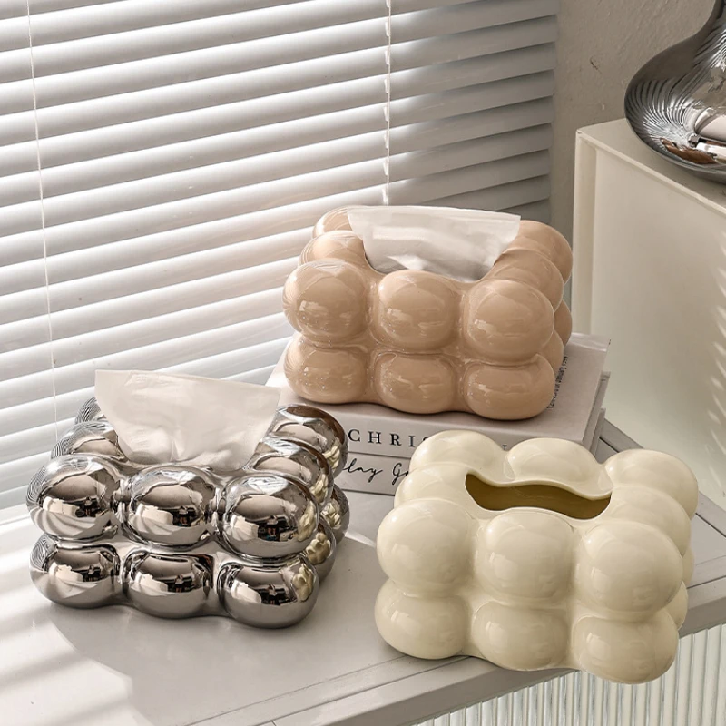 INS Ceramic Tissue Box Cotton Candy Drawer Tissue Case Luxury Living Room Coffee Table Decoration Desktop Napkin Holder Box
INS Ceramic Tissue Box Cotton Candy Drawer Tissue Case Luxury Living Room Coffee Table Decoration Desktop Napkin Holder Box