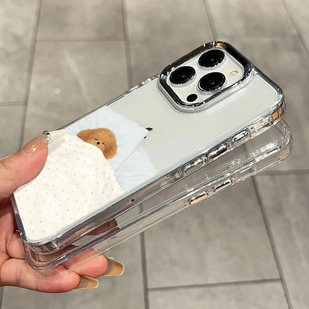 Cute Dog Cat Couple Phone Case For iPhone 17 Air 16 15 14 Plus 13 12 11 Pro Max 16e Shockproof HD Clear Back Cover
Cute Dog Cat Couple Phone Case For iPhone 17 Air 16 15 14 Plus 13 12 11 Pro Max 16e Shockproof HD Clear Back Cover