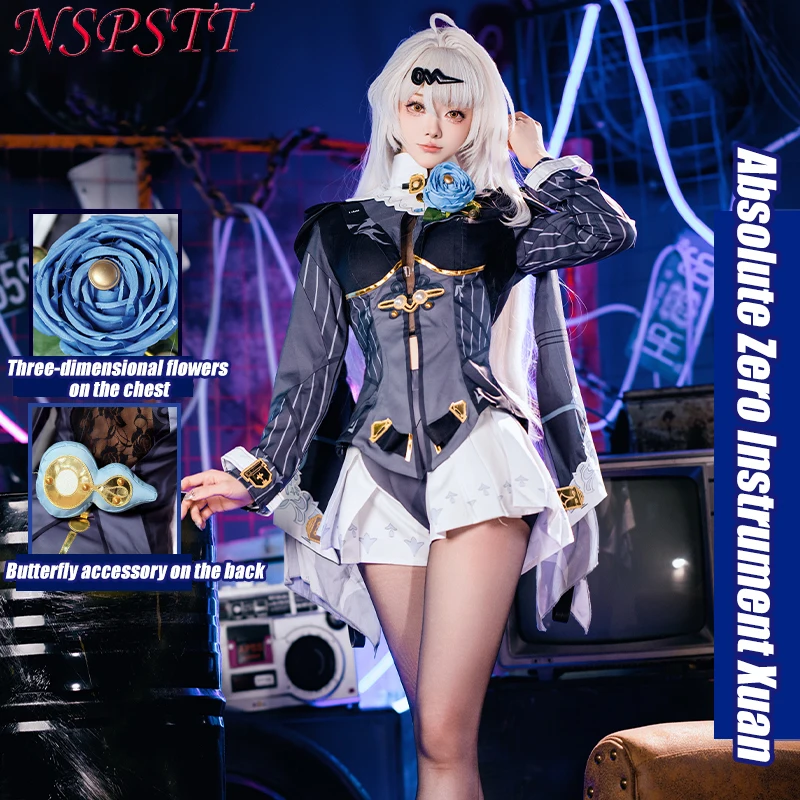 NSPSTT Game Zenless Zone Zero Ink Shadow Yixuan Cosplay Costume Anime Party Uniform Hallowen Play Role Clothes Clothing
NSPSTT Game Zenless Zone Zero Ink Shadow Yixuan Cosplay Costume Anime Party Uniform Hallowen Play Role Clothes Clothing