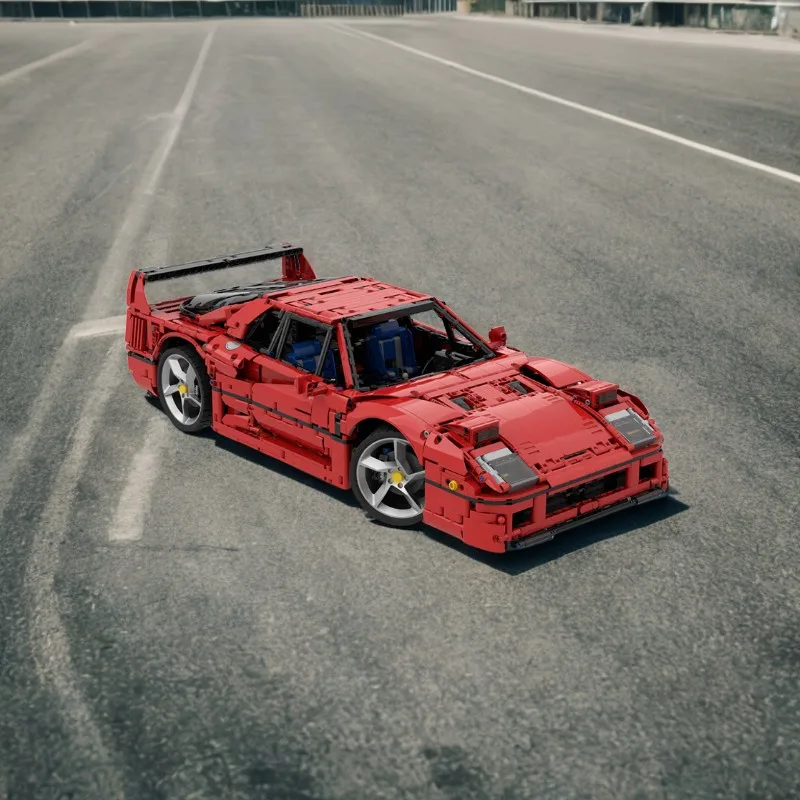 3603 шт. Speed Champion Custom Ferrariswd F40 MOC - идеальный дисплей, классические модели суперкара, строительные блоки для взрослых.
3603 шт. Speed Champion Custom Ferrariswd F40 MOC - идеальный дисплей, классические модели суперкара, строительные блоки для взрослых.