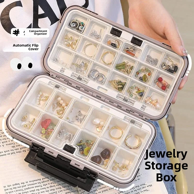 Large Capacity Anti-Oxidation Jewelry Storage Box Detachable Earring Box Necklace Bracelet Organizer Simple Style Desktop Use
Large Capacity Anti-Oxidation Jewelry Storage Box Detachable Earring Box Necklace Bracelet Organizer Simple Style Desktop Use