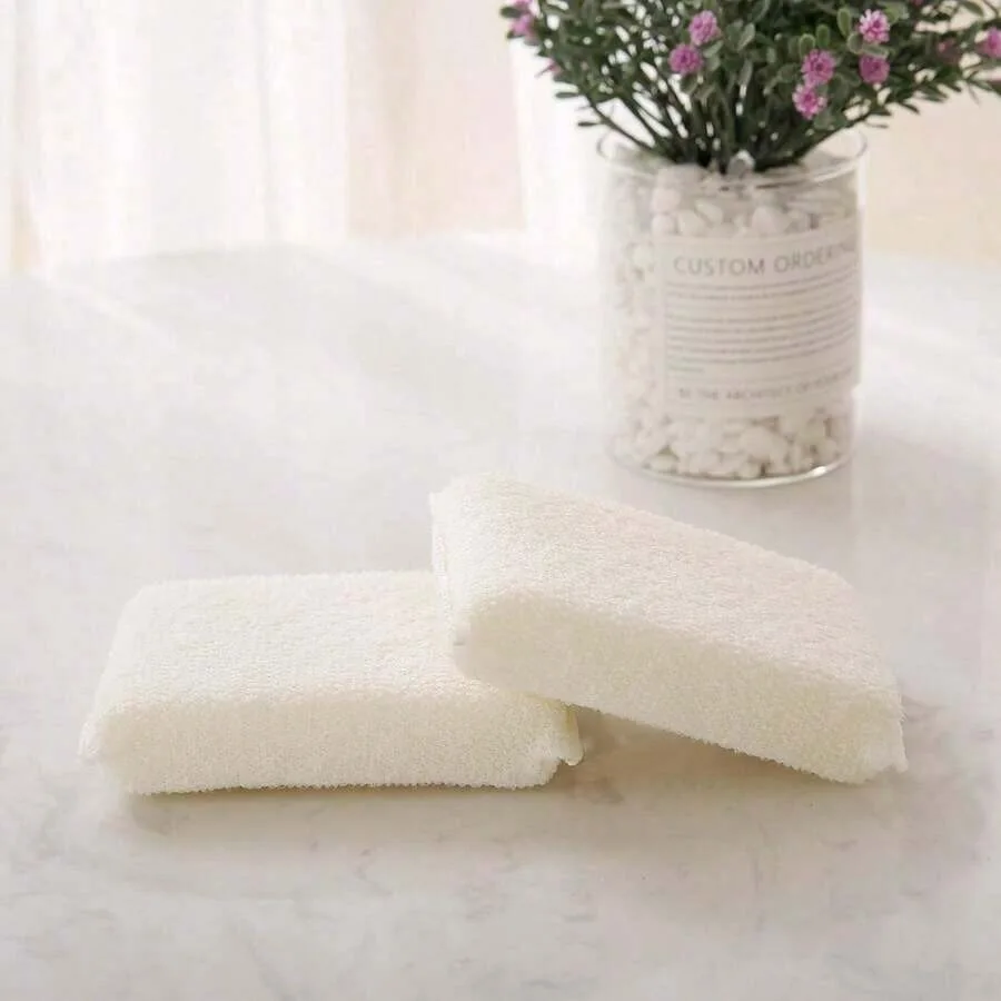 【New style】2 Pcs Natural Loofah Exfoliating Bath Sponge, 5 X 3 X 1.1 In, Body Wash Scrubber Deep Cleansing, Men and Women
【New style】2 Pcs Natural Loofah Exfoliating Bath Sponge, 5 X 3 X 1.1 In, Body Wash Scrubber Deep Cleansing, Men and Women
