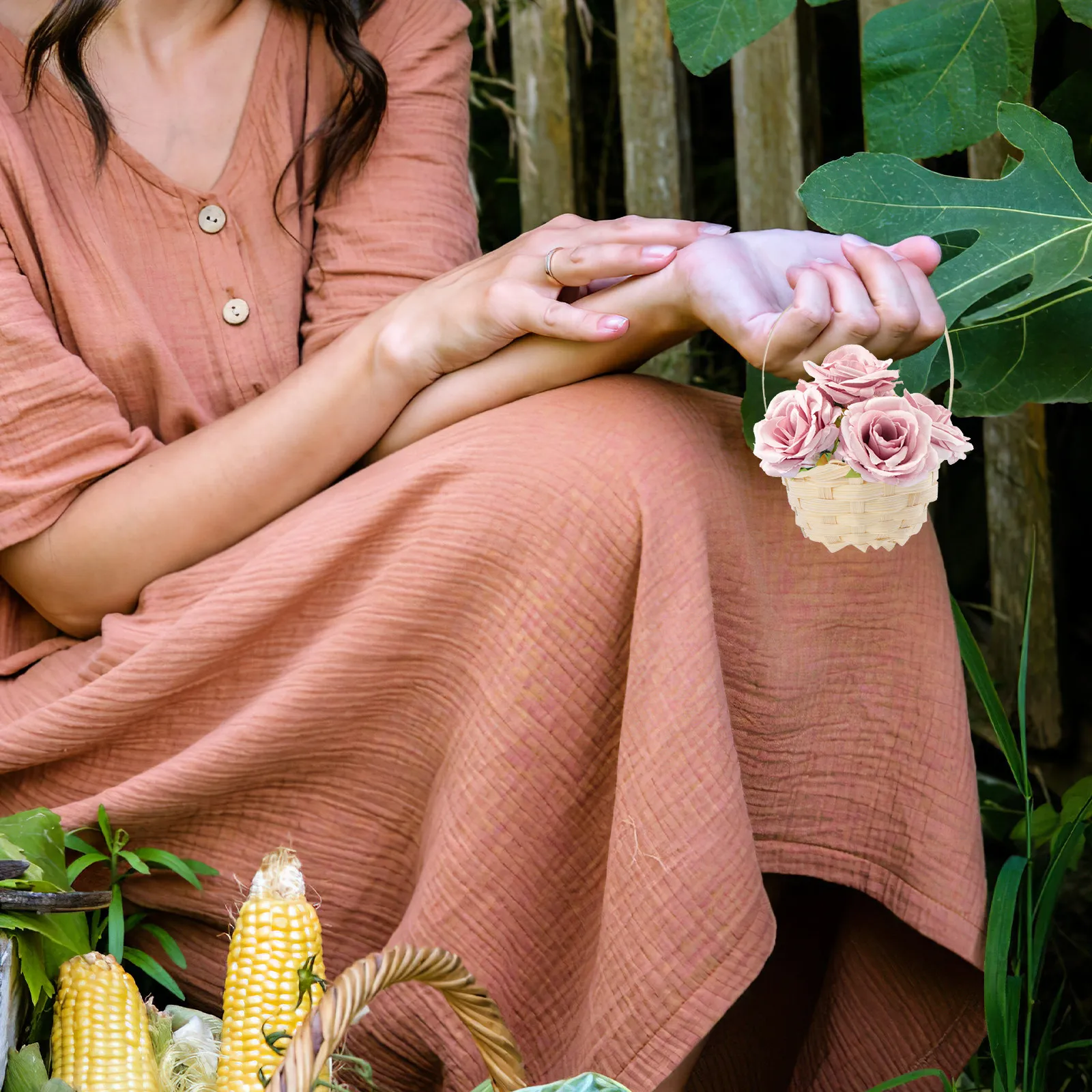 20pcs Hand Woven Small Storage Baskets Home Decorative Mini Flower Basket Micro Landscape Basket Rustic Natural
20pcs Hand Woven Small Storage Baskets Home Decorative Mini Flower Basket Micro Landscape Basket Rustic Natural