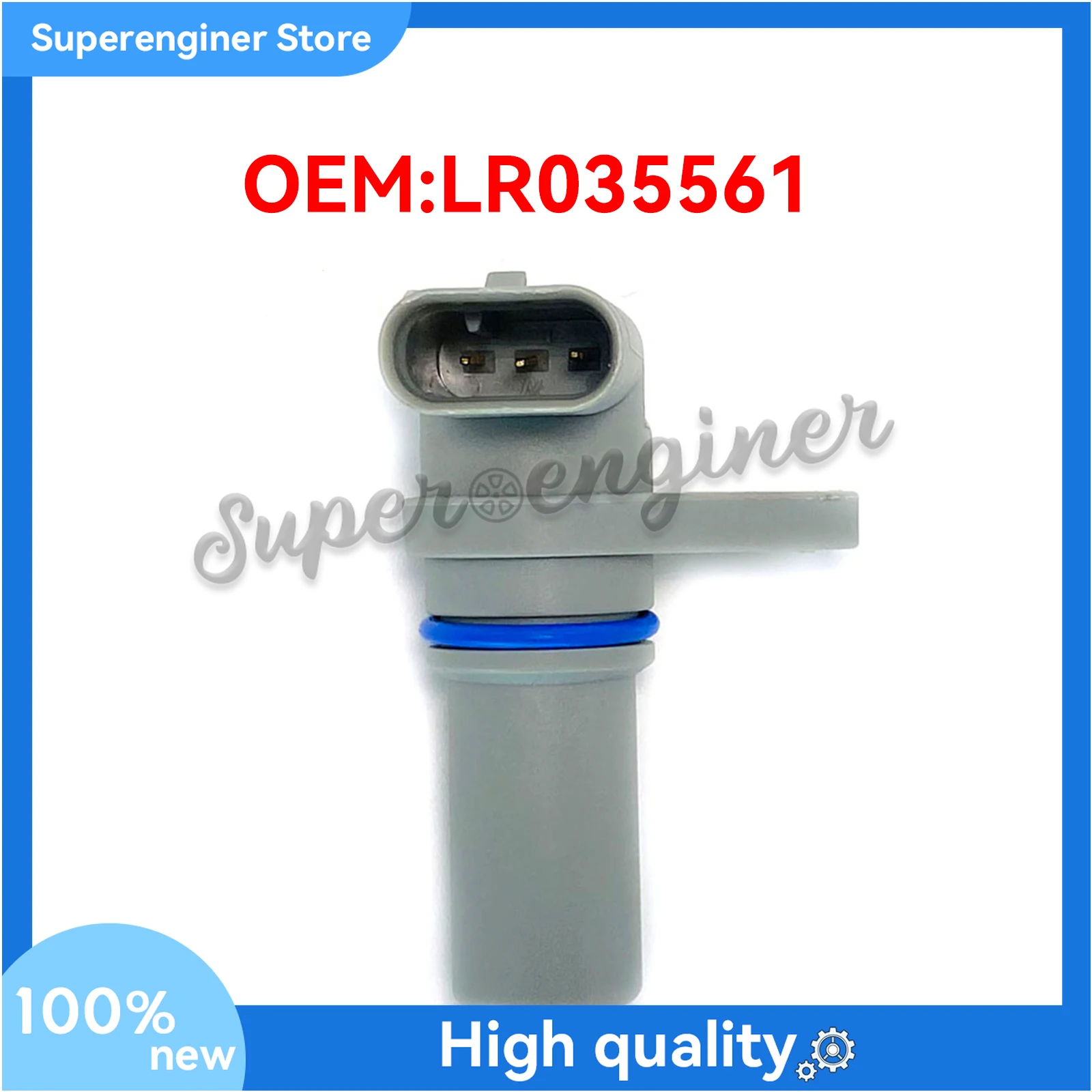 NEW LR035561 Crankshaft Position Sensor For Jaguar Land Rover 2013-2020 C2Z17676
NEW LR035561 Crankshaft Position Sensor For Jaguar Land Rover 2013-2020 C2Z17676