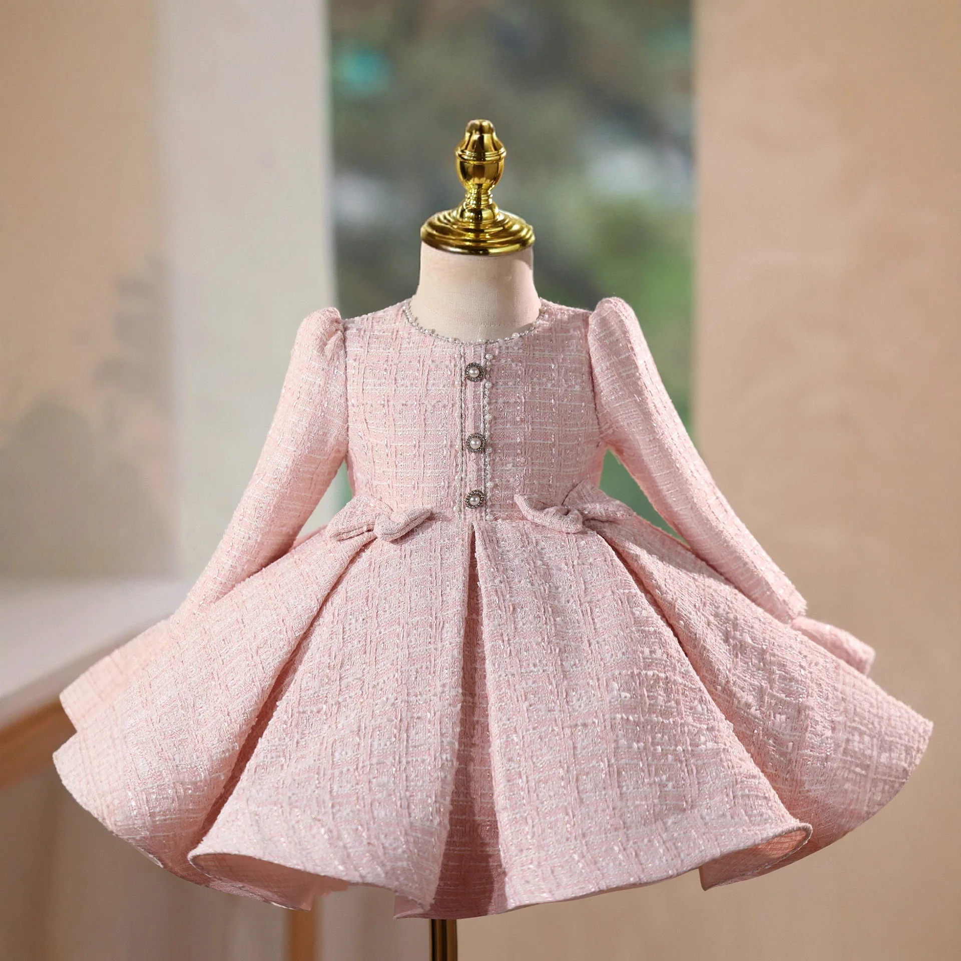 Girls Fashion Birthday Baptism Princess Ball Gown Children Elegant Host Piano Performance Dress y1769
Girls Fashion Birthday Baptism Princess Ball Gown Children Elegant Host Piano Performance Dress y1769