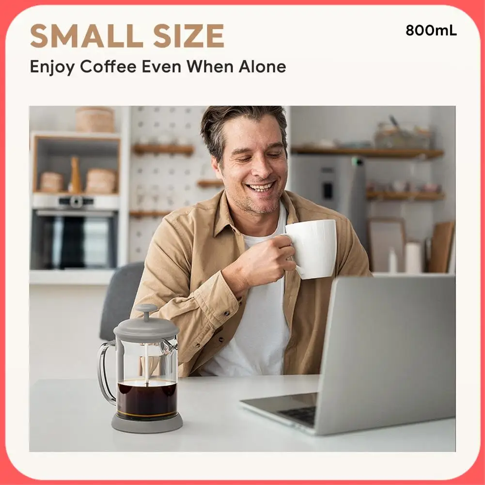 A76I-French Coffee Tea Pot 800Ml Manual Coffee Espresso Maker Pot Percolator Filter Press Plunger B
A76I-French Coffee Tea Pot 800Ml Manual Coffee Espresso Maker Pot Percolator Filter Press Plunger B