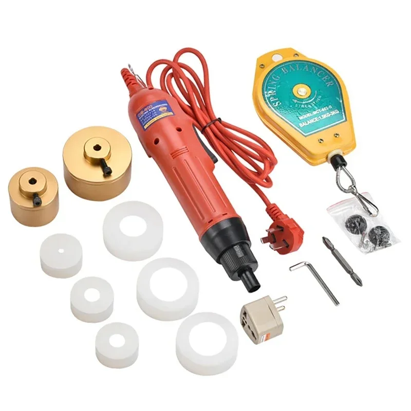 Bottle Capping Machine Handheld Electric Screwing Sealing Bottles Packaging Equipment Lid Capping Range 10-50mm Round Capper Cap
Bottle Capping Machine Handheld Electric Screwing Sealing Bottles Packaging Equipment Lid Capping Range 10-50mm Round Capper Cap