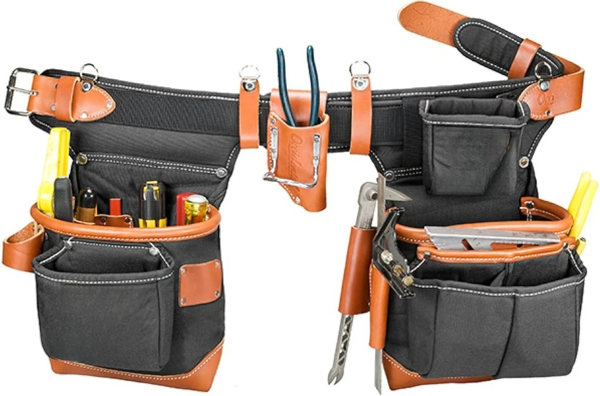 Adjust-to-Fit FatLip Tool Bag Set - Black, Left Hand - 24 Pockets & Tool Holders - Made in USA
Adjust-to-Fit FatLip Tool Bag Set - Black, Left Hand - 24 Pockets & Tool Holders - Made in USA