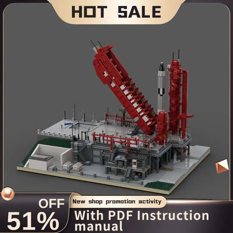 New 8384PCS Popular Space Technology Series Moc Launch Complex 19 Model Custom Puzzles Diy Creative Ideas Kid Toy Birthday Gifts
New 8384PCS Popular Space Technology Series Moc Launch Complex 19 Model Custom Puzzles Diy Creative Ideas Kid Toy Birthday Gifts