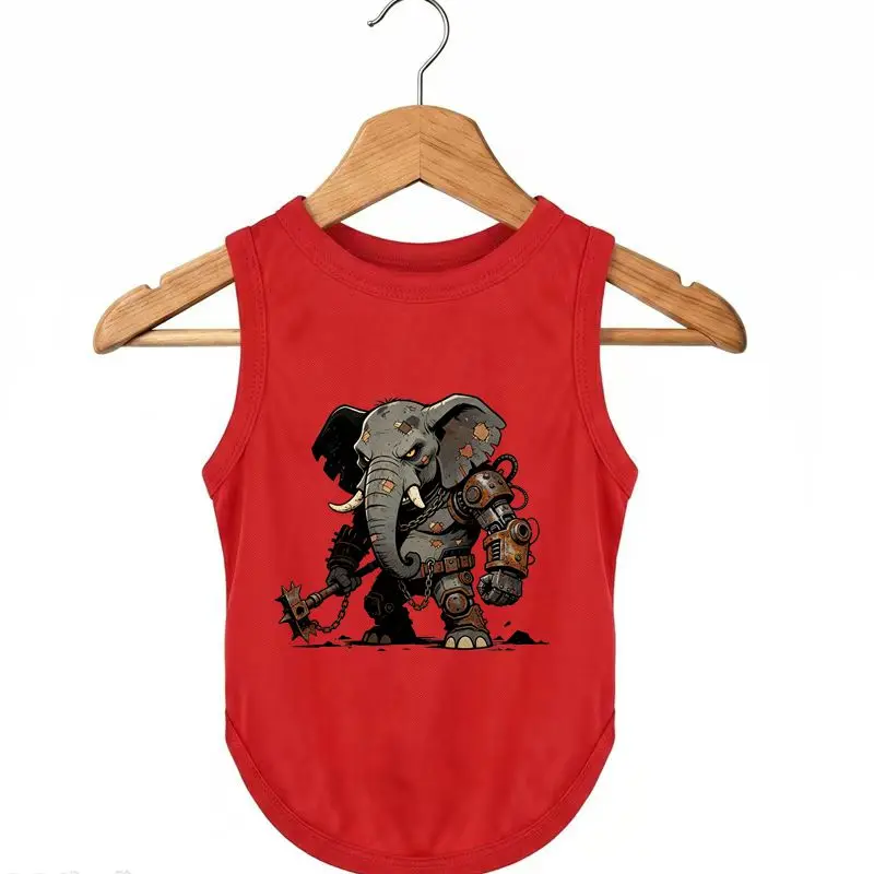 Mech Elephant Dog Vest, Summer Cool Puppy Tank Top
Mech Elephant Dog Vest, Summer Cool Puppy Tank Top