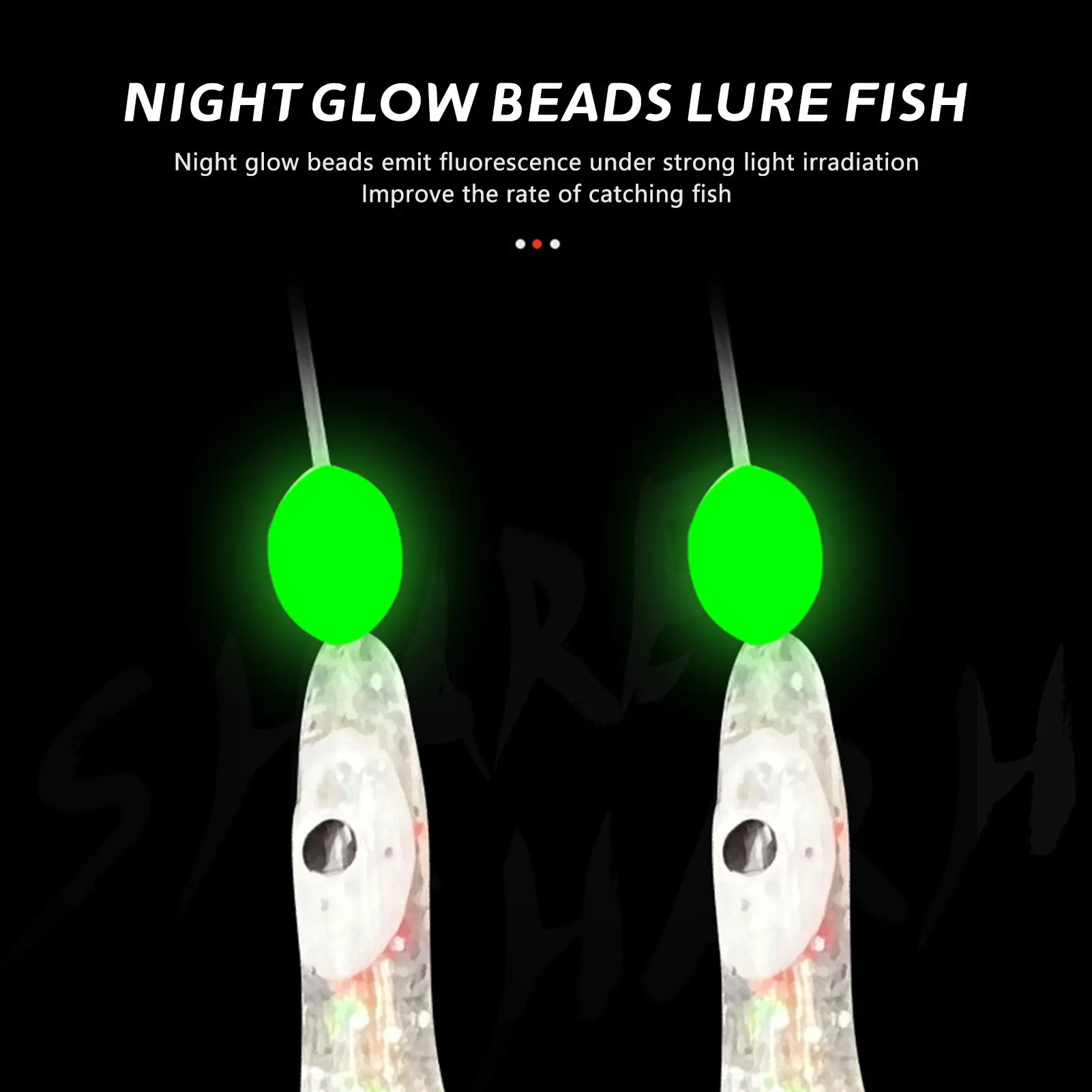 Portable Luminous Squid Lure Fishing Rigs 5pcs Set With Feather Decoration Saltwater Trolling Jigs For Night Sea Fishing
Portable Luminous Squid Lure Fishing Rigs 5pcs Set With Feather Decoration Saltwater Trolling Jigs For Night Sea Fishing