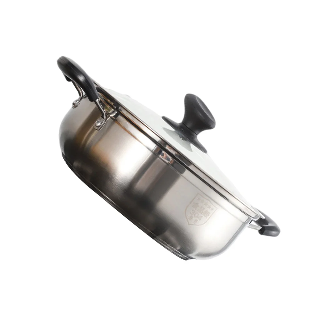 Stainless Steel Pot 304 Grade Fast Heat Conduction Anti Scalding Handle Suitable Induction Gas Electric Stove Home
Stainless Steel Pot 304 Grade Fast Heat Conduction Anti Scalding Handle Suitable Induction Gas Electric Stove Home