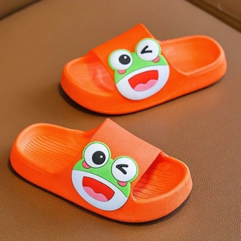 Kids' Non Slip Slippers Soft Sole Summer Indoor Cute Cartoon Design for Boys Girls Bath Home Use
Kids' Non Slip Slippers Soft Sole Summer Indoor Cute Cartoon Design for Boys Girls Bath Home Use