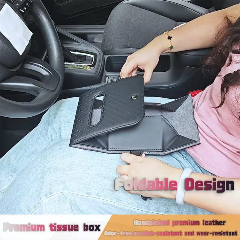 Car Tissue Box Holder Foldable Seat Back Hanging Organizer Case PU Leather Armrest MultiFunction Adjustable Paper Large Storage
Car Tissue Box Holder Foldable Seat Back Hanging Organizer Case PU Leather Armrest MultiFunction Adjustable Paper Large Storage