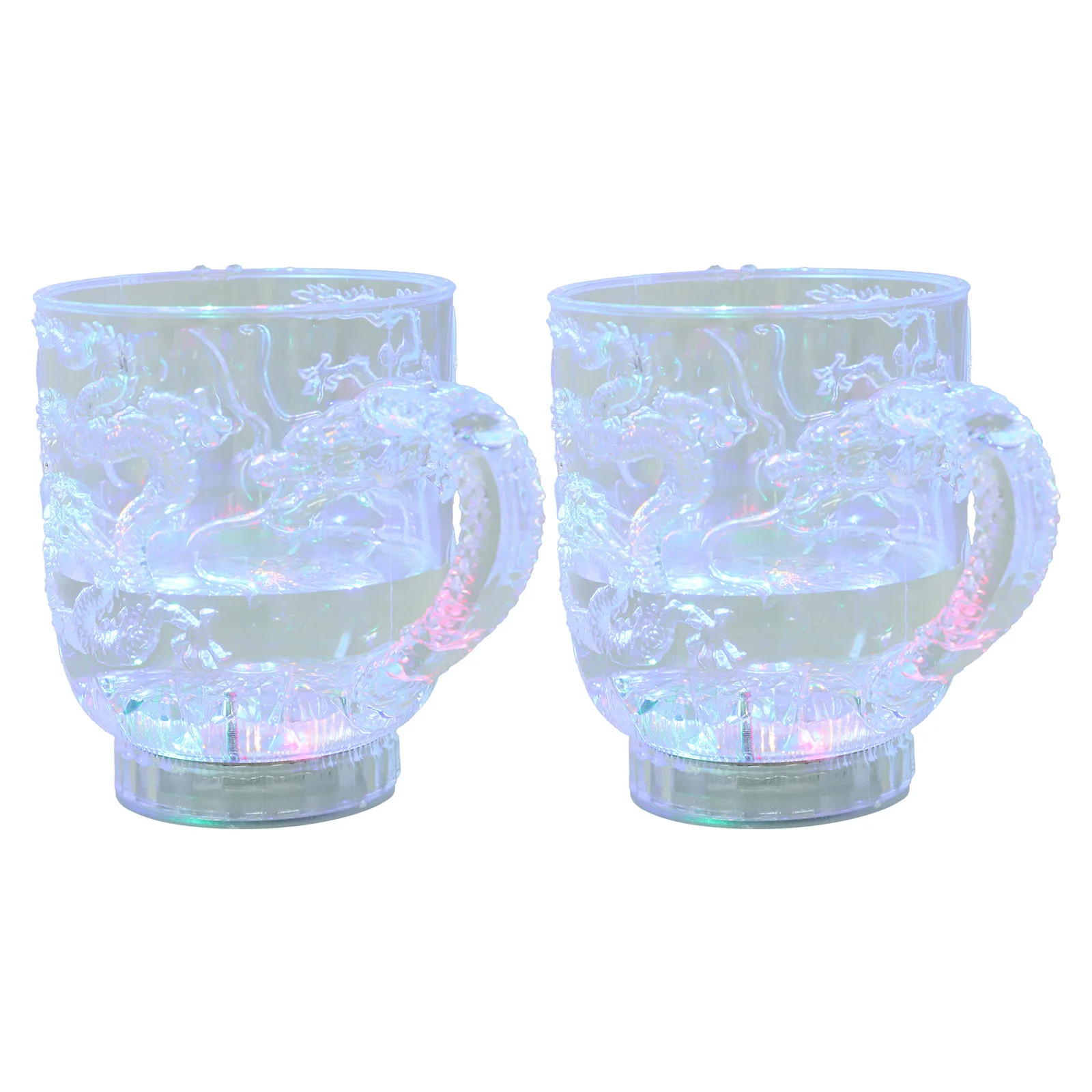 2Pcs Color Changing Mug Acrylic LED Flashing Cup Cover for Coffee Tea Party Accessories Drinkware
2Pcs Color Changing Mug Acrylic LED Flashing Cup Cover for Coffee Tea Party Accessories Drinkware