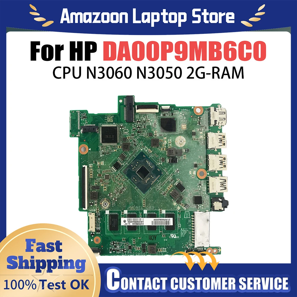 For HP Chromebook 11A G8 EE Laptop Motherboard DA00GEMB8K0 With A4-9120 4G RAM 32G-SSD GM Mainboard 100% Tested OK
For HP Chromebook 11A G8 EE Laptop Motherboard DA00GEMB8K0 With A4-9120 4G RAM 32G-SSD GM Mainboard 100% Tested OK