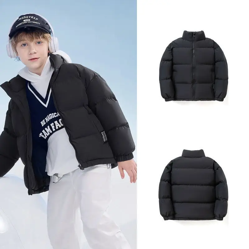 New Children Winter White Duck Down Thickend Jackets 3-11 Years Boys Girls Korean Style Bread Jacket Children Warm Top Clothes
New Children Winter White Duck Down Thickend Jackets 3-11 Years Boys Girls Korean Style Bread Jacket Children Warm Top Clothes