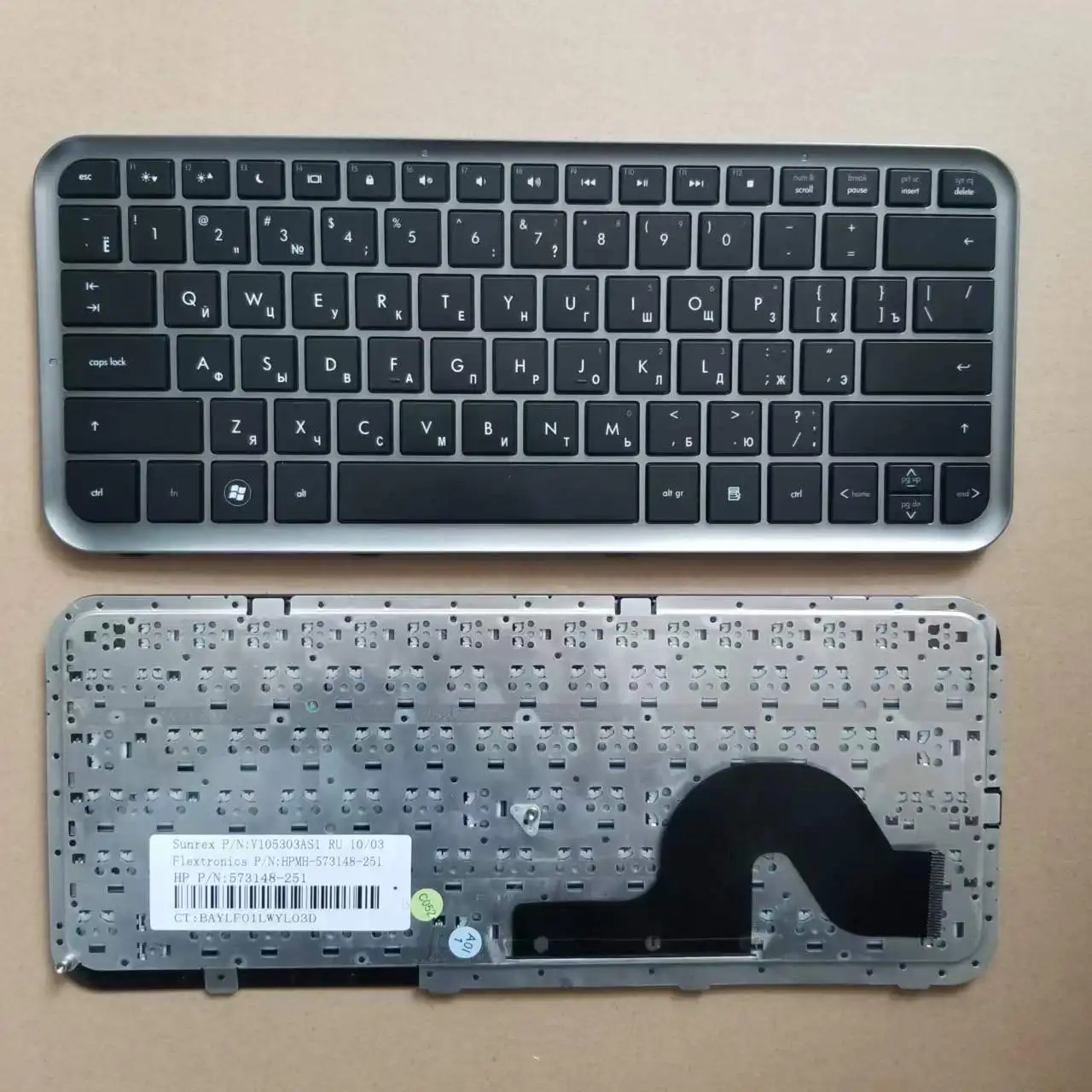 Новая русская клавиатура для HP Pavilion DM3 DM3-1000 DM3t-1000 с серебристой рамкой V105303AS1 573148-251
Новая русская клавиатура для HP Pavilion DM3 DM3-1000 DM3t-1000 с серебристой рамкой V105303AS1 573148-251