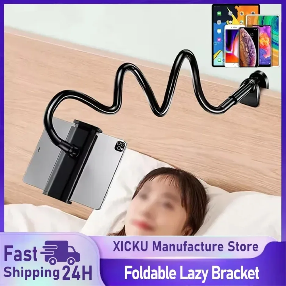 Lazy Bedside Desktop Live Foldable 100cm Mobile Phone Tablet Clip Stand Headrest Holder for iPad Samsung Xiaomi Tablet and Phone
Lazy Bedside Desktop Live Foldable 100cm Mobile Phone Tablet Clip Stand Headrest Holder for iPad Samsung Xiaomi Tablet and Phone