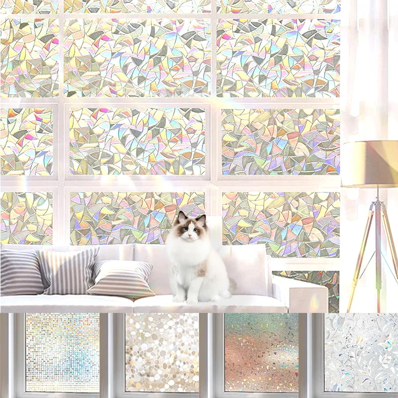 3D Stained Glass Window Film Anti Look Vinyl Privacy Stickers Adhesive Static Cling Shower Frosted Decoration
3D Stained Glass Window Film Anti Look Vinyl Privacy Stickers Adhesive Static Cling Shower Frosted Decoration