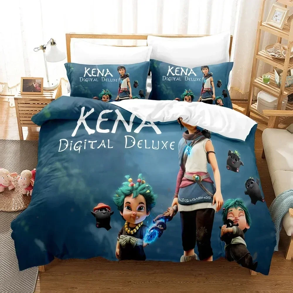 Game Kena Bridge of Spirits 3D Printed Bed Set Duvet Cover Pillowcase Bedding Set Linen Sheet Quilt Cover Full Queen King Size
Game Kena Bridge of Spirits 3D Printed Bed Set Duvet Cover Pillowcase Bedding Set Linen Sheet Quilt Cover Full Queen King Size