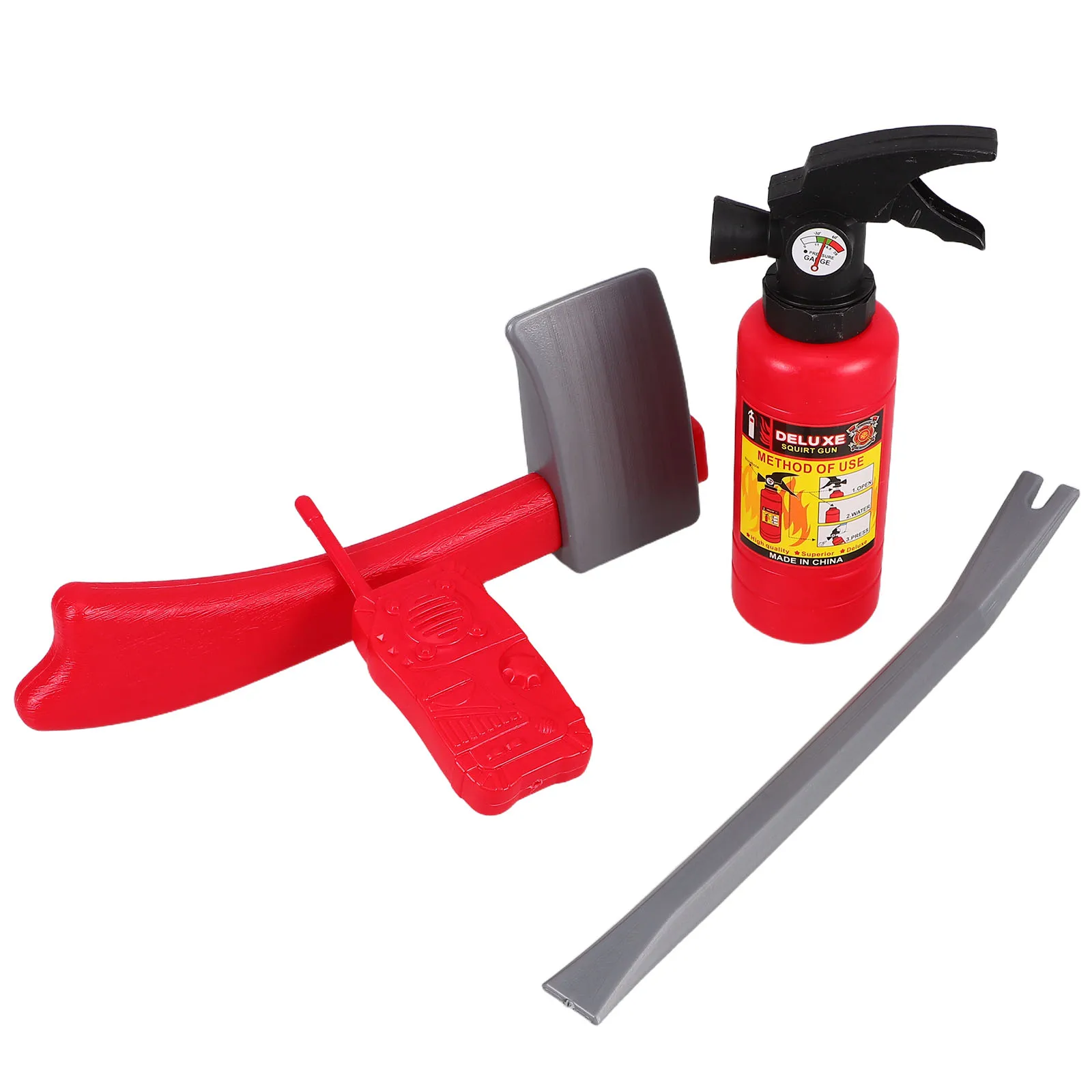 Firefighter Props Set Extinguisher Axe Kids Role Play Toy Premium Plastic Educational Playthings Firefighting Costumes Safe
Firefighter Props Set Extinguisher Axe Kids Role Play Toy Premium Plastic Educational Playthings Firefighting Costumes Safe