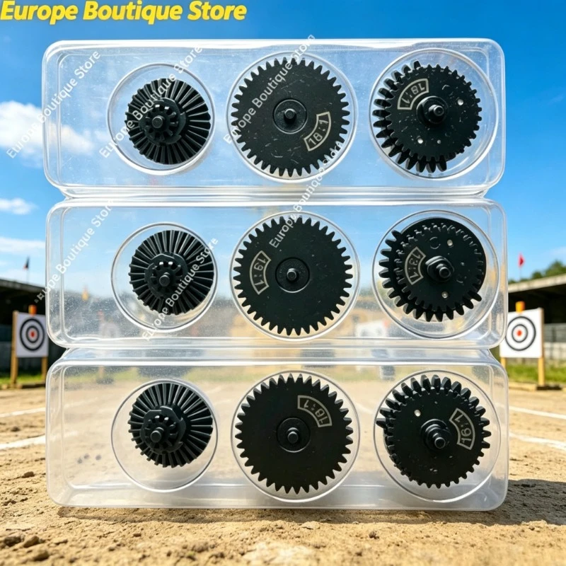 Steel Cut Stable Gear Set 13:1/16:1/18:1 Mod Parts Ver.2 Gear Box Accessory
Steel Cut Stable Gear Set 13:1/16:1/18:1 Mod Parts Ver.2 Gear Box Accessory
