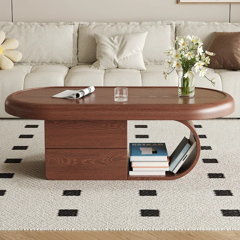 Minimalist Oval Luxury Coffee Table Clear Organizer Drawer Mid Century Elegant Coffee Table Replica Mesas Bajas Unique Furniture
Minimalist Oval Luxury Coffee Table Clear Organizer Drawer Mid Century Elegant Coffee Table Replica Mesas Bajas Unique Furniture
