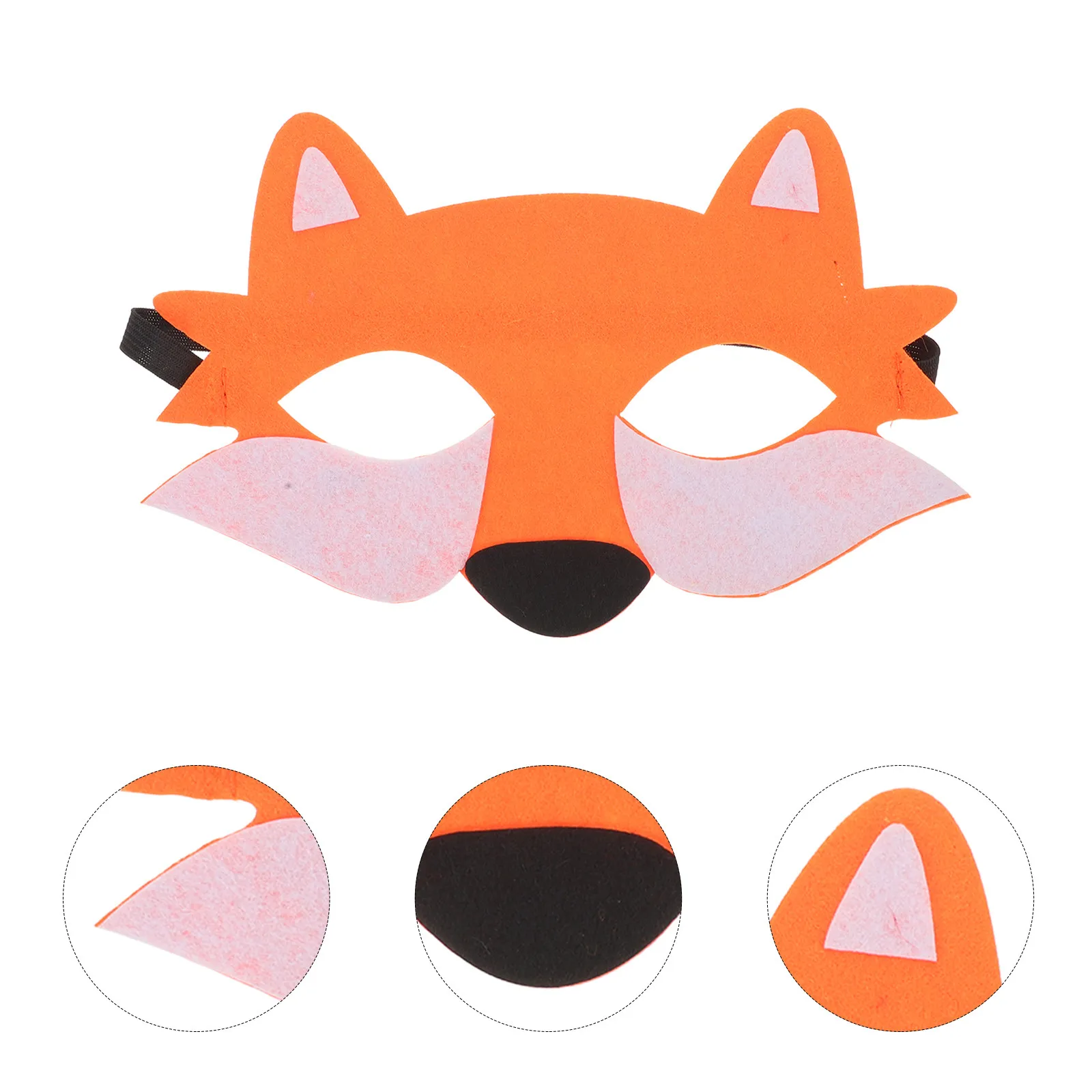 12Pcs Half Face Wolf Mask Felt Halloween Costume Prop Exquisite Crafted for Cosplay Theater Role Play Party Masquerade Event
12Pcs Half Face Wolf Mask Felt Halloween Costume Prop Exquisite Crafted for Cosplay Theater Role Play Party Masquerade Event