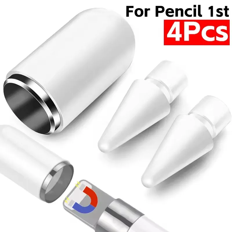 Magnetic Pencil Caps Stylus Protector Cover for Apple Pencil 1 Generation Replacement Magnet Tablet Pen Cap for IPencil IPad Pro
Magnetic Pencil Caps Stylus Protector Cover for Apple Pencil 1 Generation Replacement Magnet Tablet Pen Cap for IPencil IPad Pro