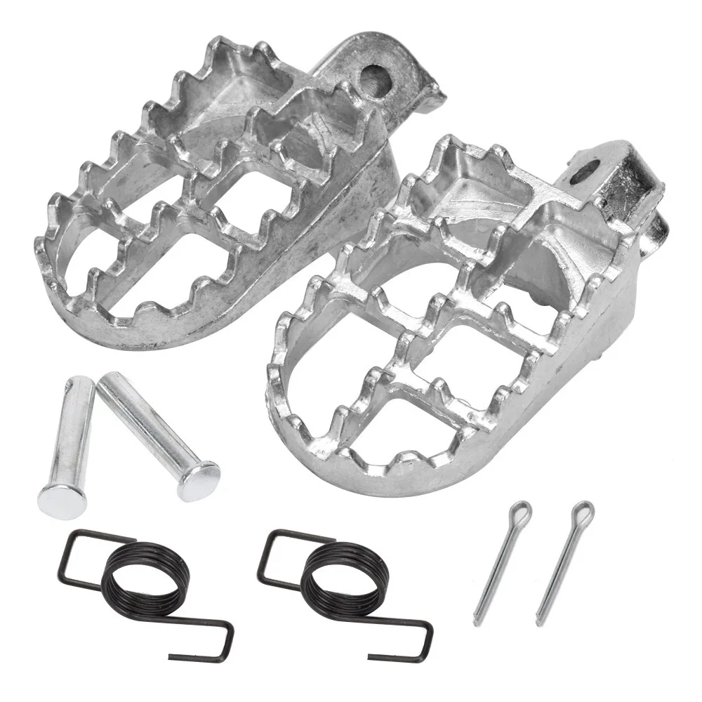 Iron Material Motorcycle Foot Pegs Black/Silver High Strength Motorcycle Pedals Easy Installation Springs Bolts
Iron Material Motorcycle Foot Pegs Black/Silver High Strength Motorcycle Pedals Easy Installation Springs Bolts