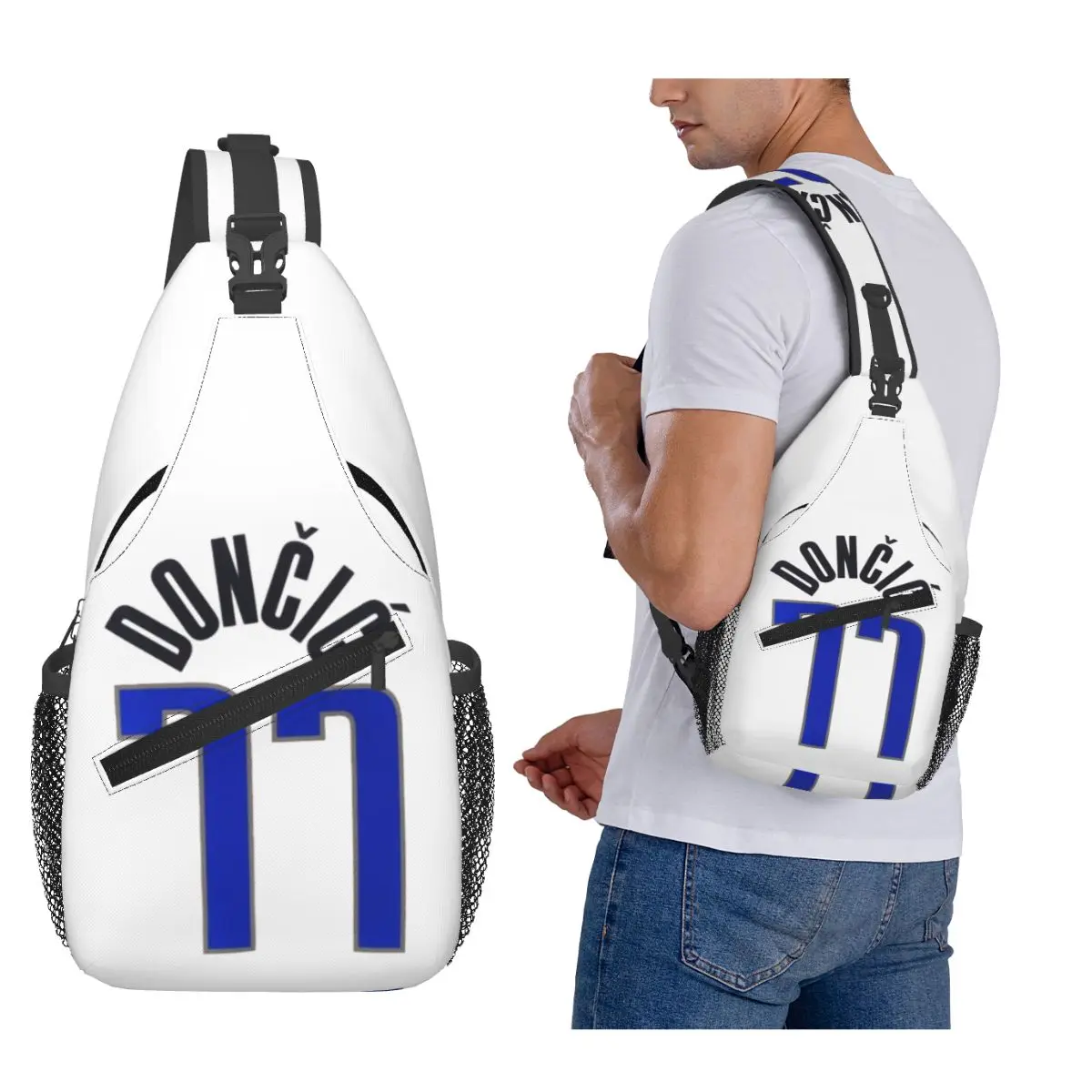 Luka Doncic Chest Bag Men Sling Crossbody Backpack Chest Bag Traveling Hiking Daypack Shoulder Bag
Luka Doncic Chest Bag Men Sling Crossbody Backpack Chest Bag Traveling Hiking Daypack Shoulder Bag