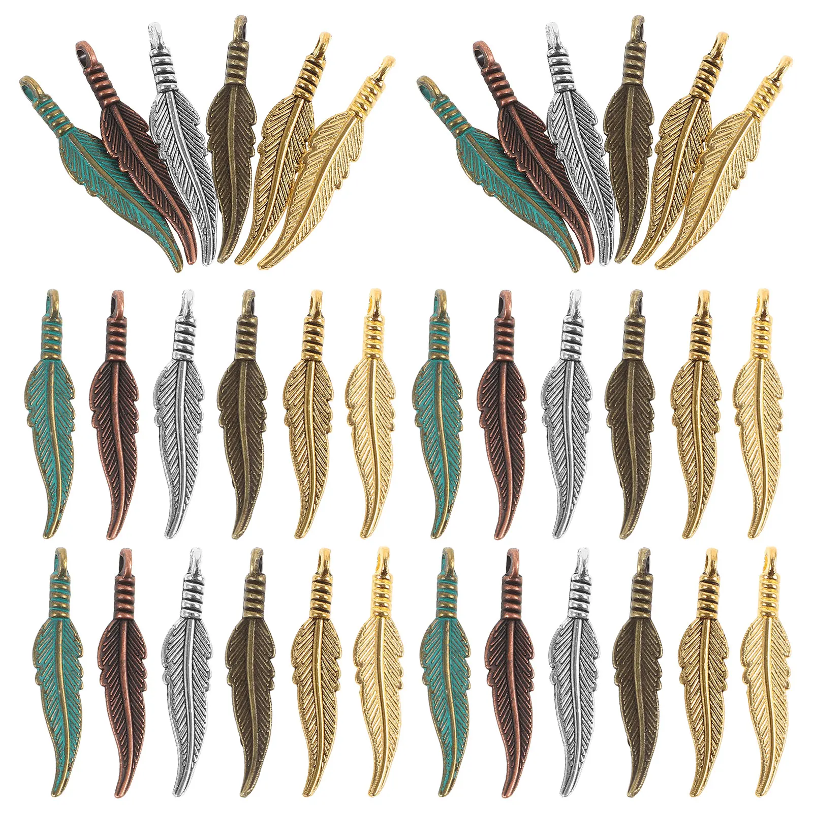 120 Pcs Vintage Alloy Pendant Keychain Charms Plume Leaf Designed Handmade Jewelry Accessories Crafting Findings Bulk
120 Pcs Vintage Alloy Pendant Keychain Charms Plume Leaf Designed Handmade Jewelry Accessories Crafting Findings Bulk