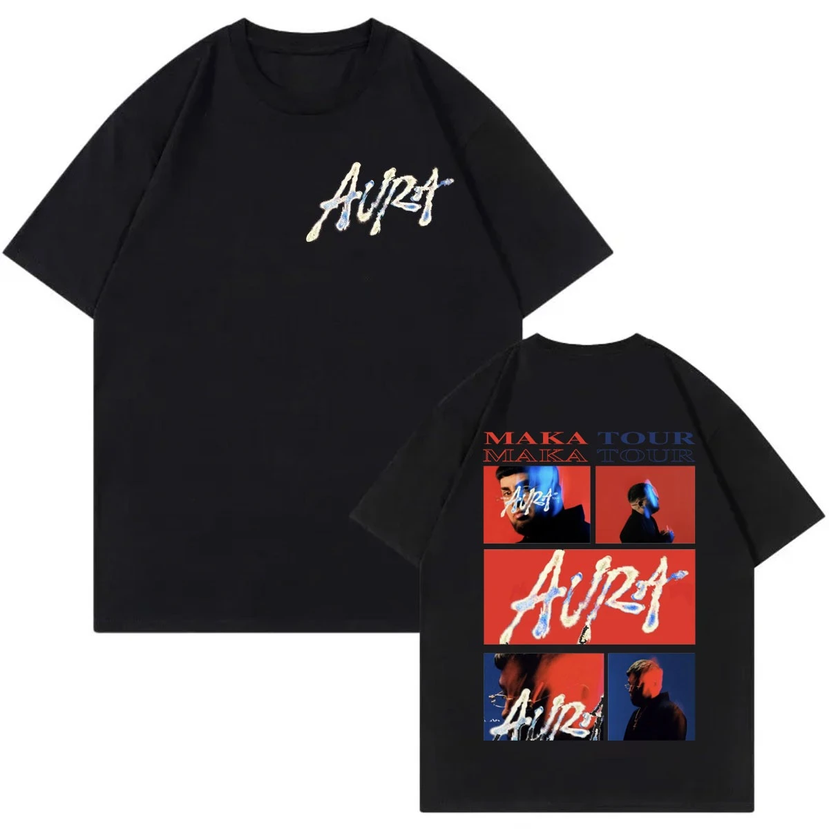 Rapper Maka Aura 2025 Tour T-shirts Women Hip Hop Fashion Short Sleeve T-shirt Casual Oversized Cotton T Shirts Streetwear
Rapper Maka Aura 2025 Tour T-shirts Women Hip Hop Fashion Short Sleeve T-shirt Casual Oversized Cotton T Shirts Streetwear