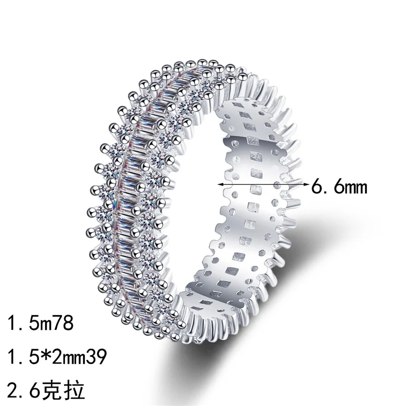 ZFSILVER Серебро s925 Муассанит Дизайн Прямоугольное Кольцо Женская Мода Модные Роскошные Ювелирные Изделия Подарок для Вечеринки Свадебный Шарм AZF1421-J
ZFSILVER Серебро s925 Муассанит Дизайн Прямоугольное Кольцо Женская Мода Модные Роскошные Ювелирные Изделия Подарок для Вечеринки Свадебный Шарм AZF1421-J