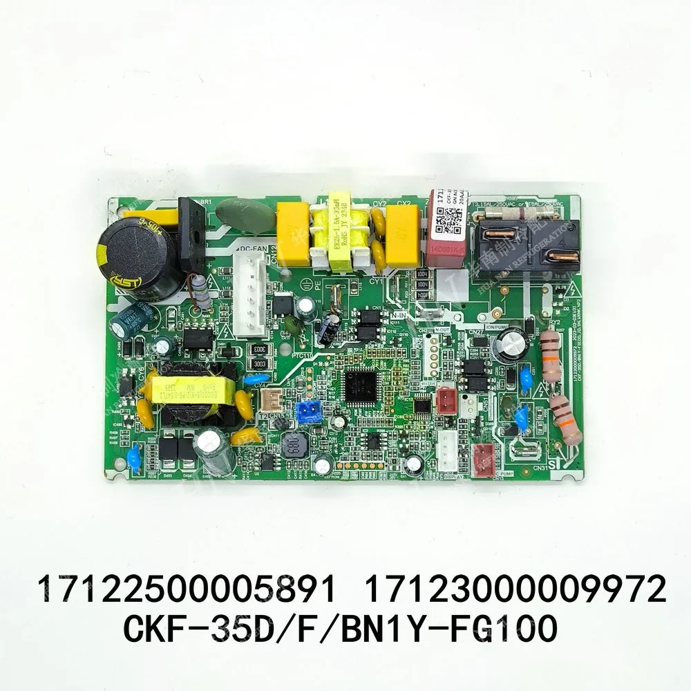 New air conditioning motherboard 17122500005891 17123000009972 CKF-35DF/BN1Y-FG100
New air conditioning motherboard 17122500005891 17123000009972 CKF-35DF/BN1Y-FG100