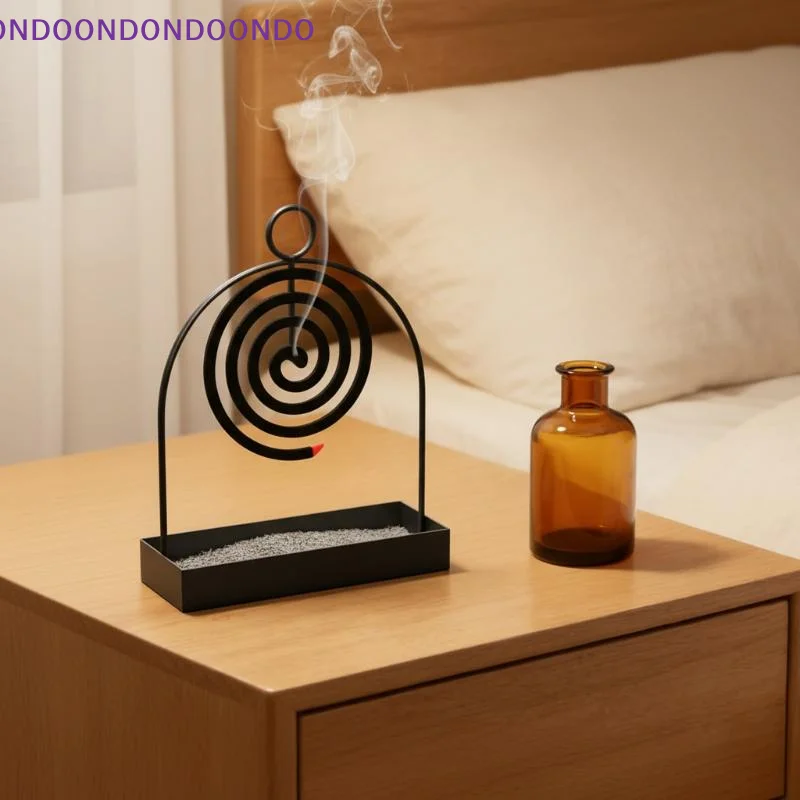Elegant Iron Mosquito Coil Holder with Tray Nordic Spiral Shape Summer Living Room Outdoor Garden Use
Elegant Iron Mosquito Coil Holder with Tray Nordic Spiral Shape Summer Living Room Outdoor Garden Use