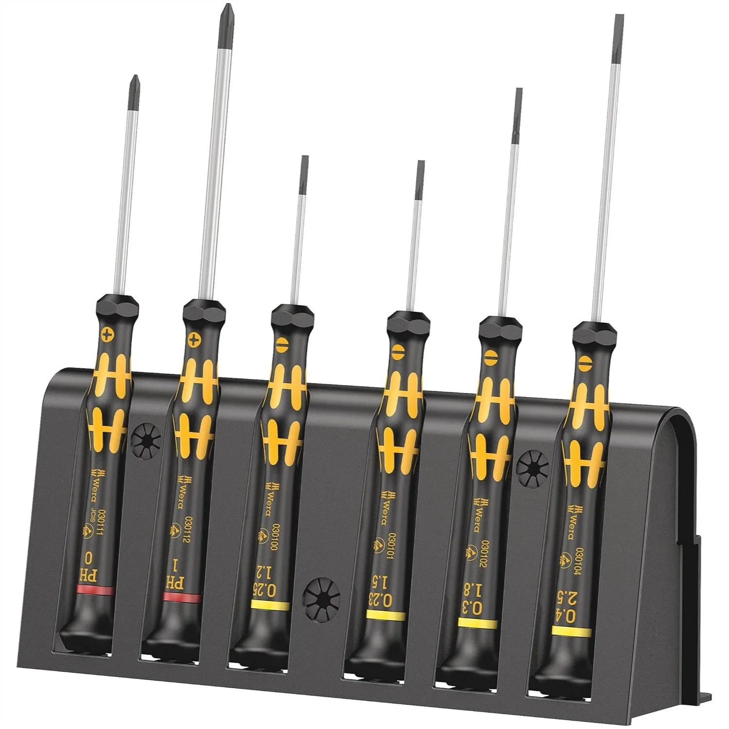 ESD Electronic Screwdriver Set 6-Piece Slotted Phillips for Electronics