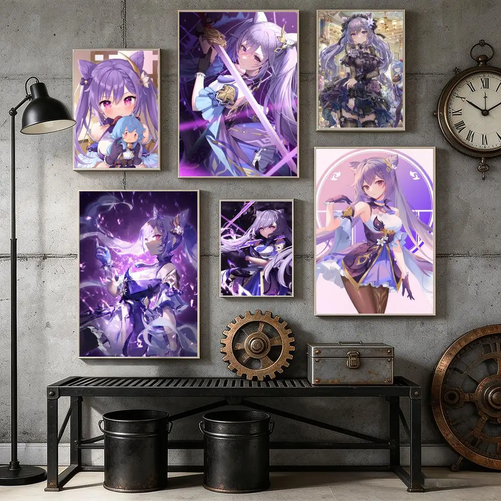 Genshin Impact keqing Poster Home Bar Wall Art Sticker Waterproof Self-Adhesive Mural for Living Room Bedroom Decor
Genshin Impact keqing Poster Home Bar Wall Art Sticker Waterproof Self-Adhesive Mural for Living Room Bedroom Decor