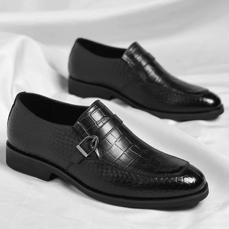 2026 Summer Autumn New Dress Shoes for Man Buckle Designer Solid Color Big Size Leather Shoes Man Fashion Casual Wedding Shoe
2026 Summer Autumn New Dress Shoes for Man Buckle Designer Solid Color Big Size Leather Shoes Man Fashion Casual Wedding Shoe