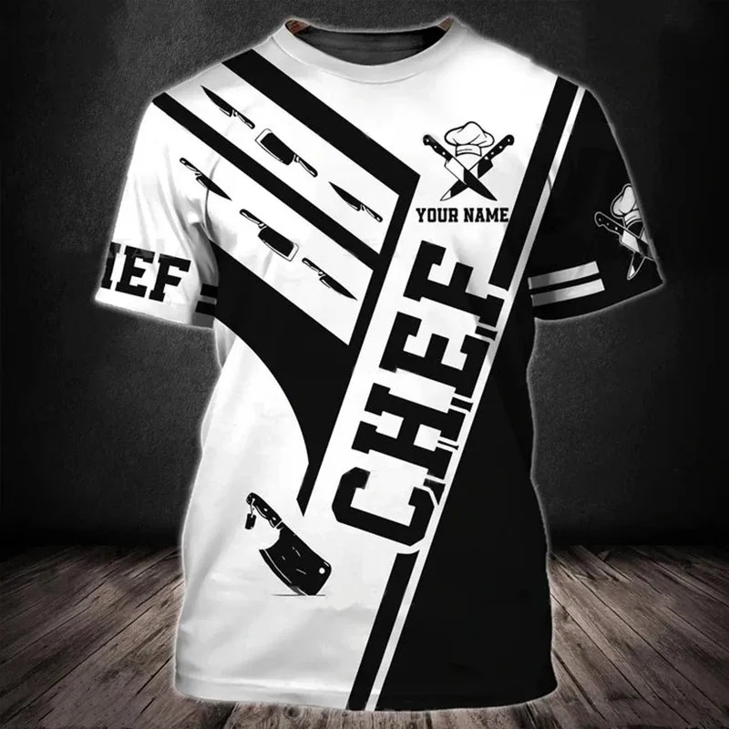 Summer Men's Fashion 3d Printed Kitchen Knife Creative T-Shirt Casual Personality Street Plus Size Round Neck Short Sleeve
Summer Men's Fashion 3d Printed Kitchen Knife Creative T-Shirt Casual Personality Street Plus Size Round Neck Short Sleeve