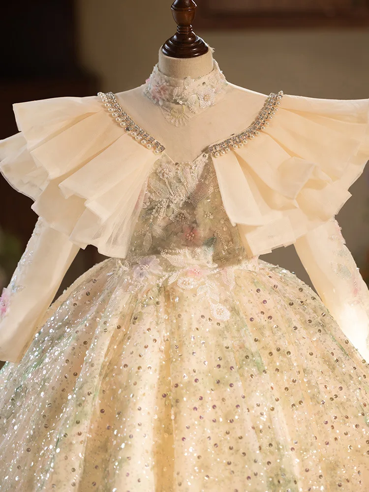 2024New Children's Fashion Show Dress Piano Performance Dress Girls Princess Dress Puffy Tulle Host Model Performance
2024New Children's Fashion Show Dress Piano Performance Dress Girls Princess Dress Puffy Tulle Host Model Performance