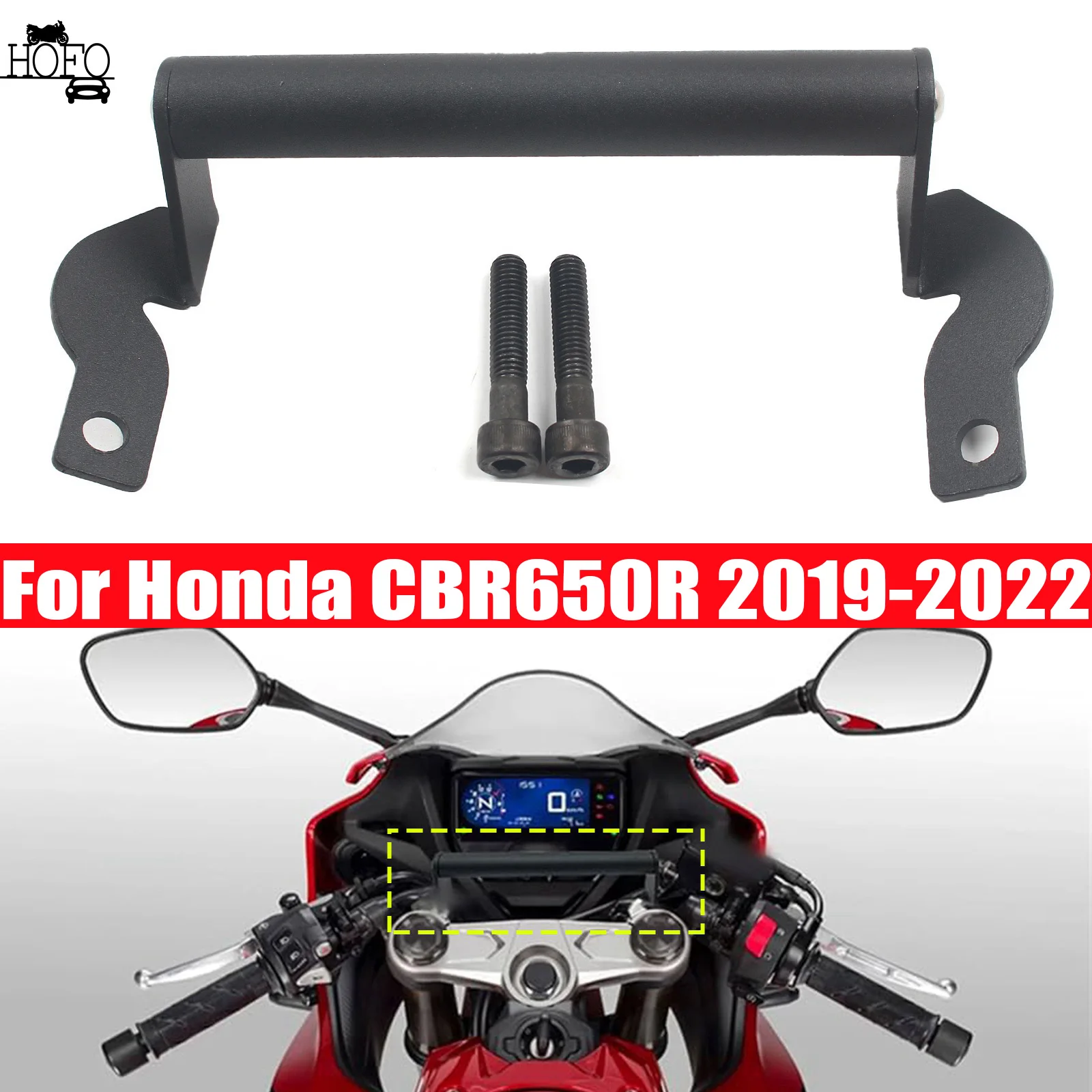 For Honda CBR650R 2019-2022 Motorcycle Navigation Bracket Extension Mount Holder
For Honda CBR650R 2019-2022 Motorcycle Navigation Bracket Extension Mount Holder