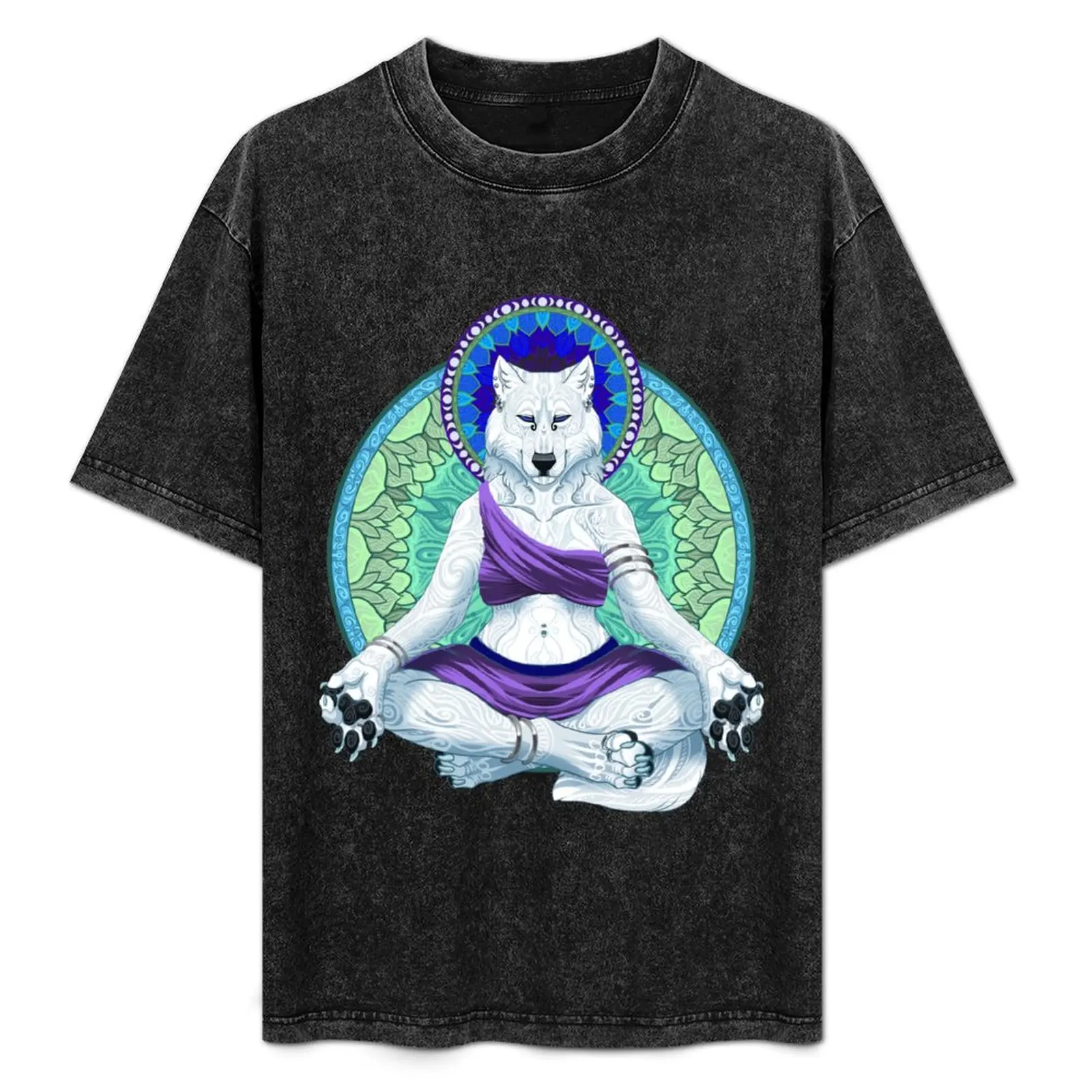Meditations II Wolf Woman T-Shirt anime figures plus size tops anime anime t shirts plain white t shirts men
Meditations II Wolf Woman T-Shirt anime figures plus size tops anime anime t shirts plain white t shirts men