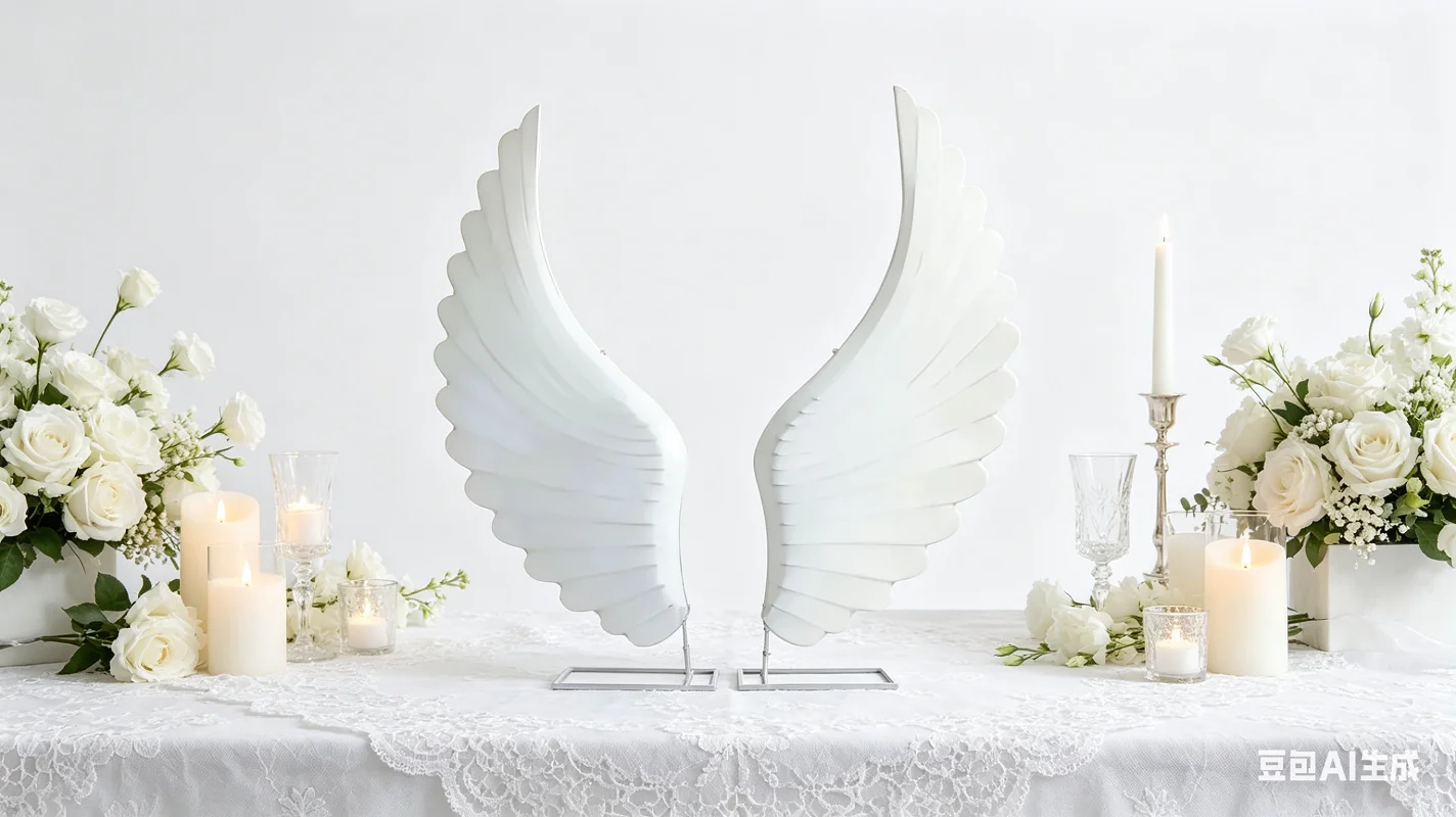New wing ornaments wedding props angel wings wedding scene layout model iron wedding background decoration
New wing ornaments wedding props angel wings wedding scene layout model iron wedding background decoration