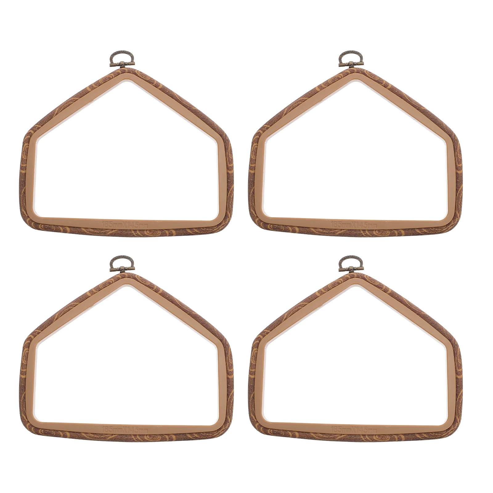 4Pcs Retro Embroidery Hoop Imitated Wood Shape Frame Cross DIY Art Wall Hanging Decorative Embroidery Hoop
4Pcs Retro Embroidery Hoop Imitated Wood Shape Frame Cross DIY Art Wall Hanging Decorative Embroidery Hoop