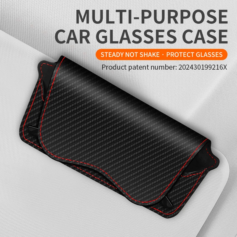Car glasses case visor storage case Sunglasses protection case Car glasses holder ticket card storage car accessories
Car glasses case visor storage case Sunglasses protection case Car glasses holder ticket card storage car accessories