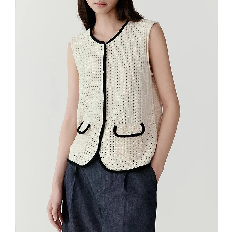 Жилеты Жилеты Тонкий женский жилет без бретелек Весенний замшевый художественный минималистичный современный текстурированный жилет Нежный изысканный нежный
Жилеты Жилеты Тонкий женский жилет без бретелек Весенний замшевый художественный минималистичный современный текстурированный жилет Нежный изысканный нежный