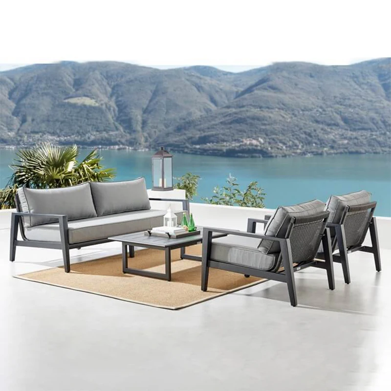Simple style outdoor sofa garden villa terrace aluminum furniture garden sofa set hotel terrace outdoor sofa
Simple style outdoor sofa garden villa terrace aluminum furniture garden sofa set hotel terrace outdoor sofa